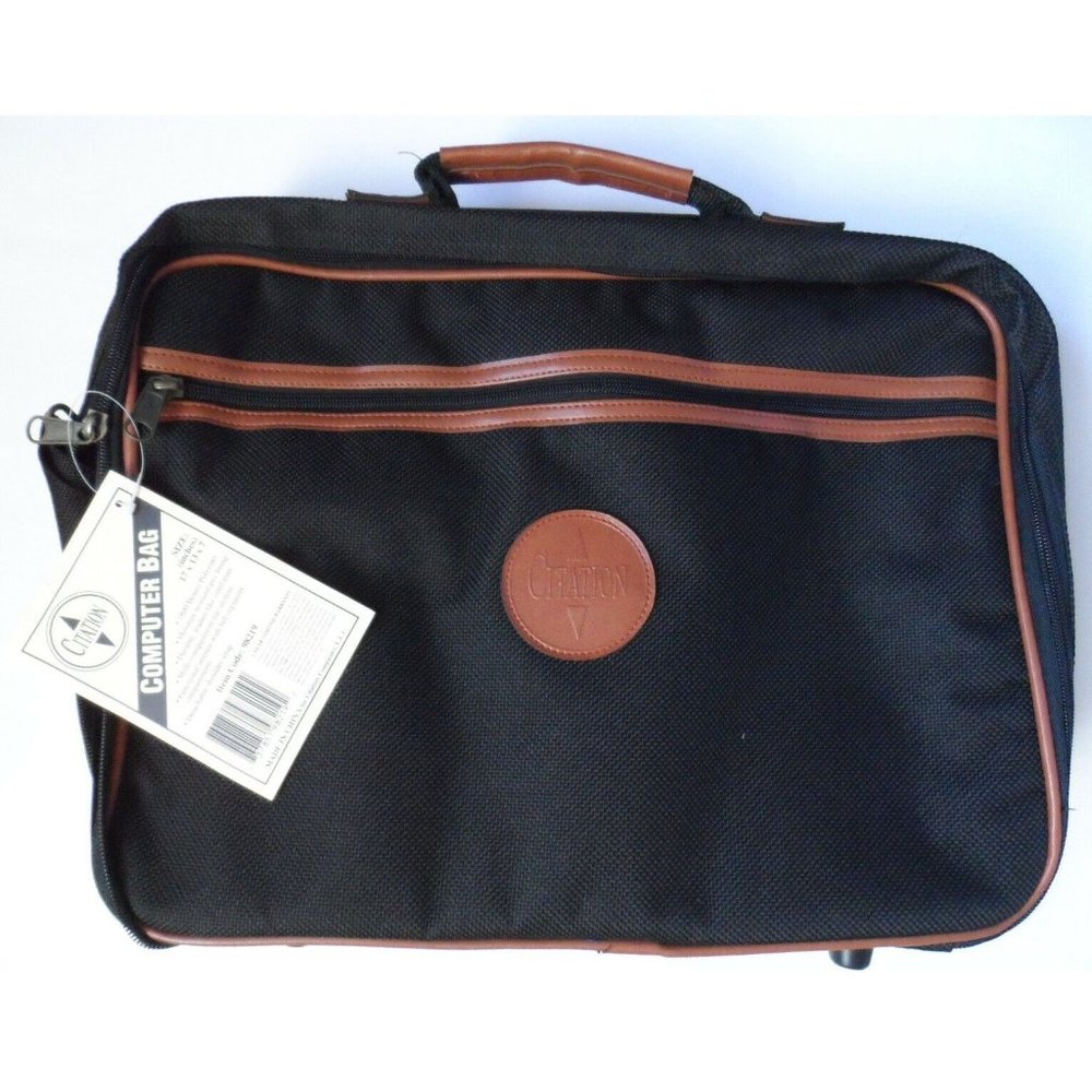 Citation Computer Bag Black 1800 Denier Polyester 17" x 13" x 7"